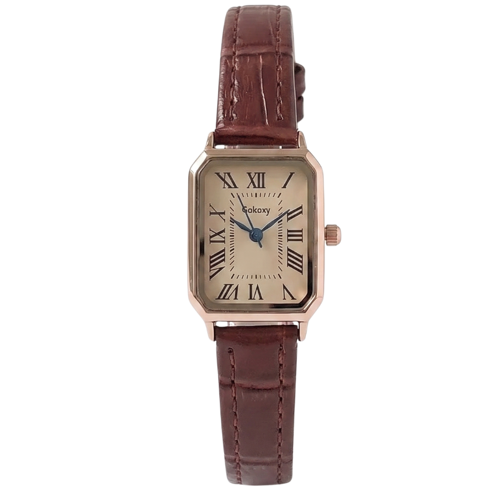 Montre rectangulaire Vintage Femme