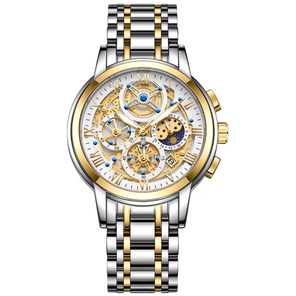 Montre à Chronographe Vintage Pour Homme