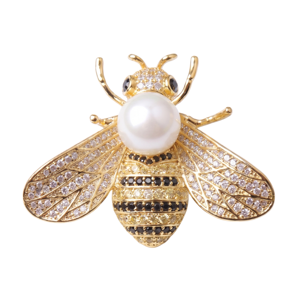 Broche Abeille Vintage