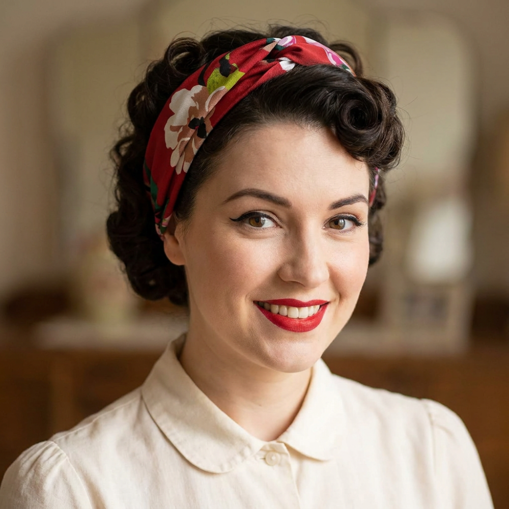 Bandeau Vintage Rouge