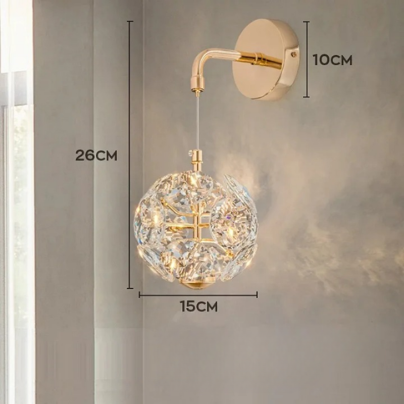 Lustre Cristal Décoratif Vintage
