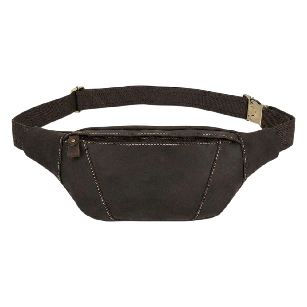 Mini Sac Banane en Cuir Vintage