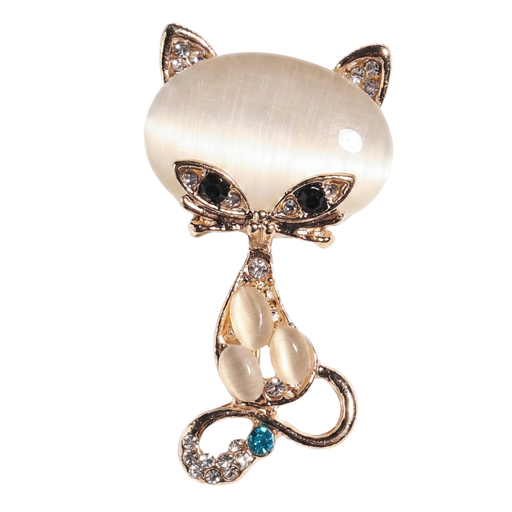 Broche Chat Vintage