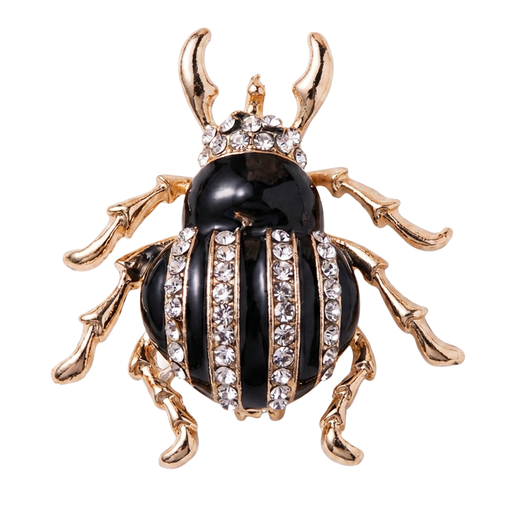 Broche Scarabée Vintage