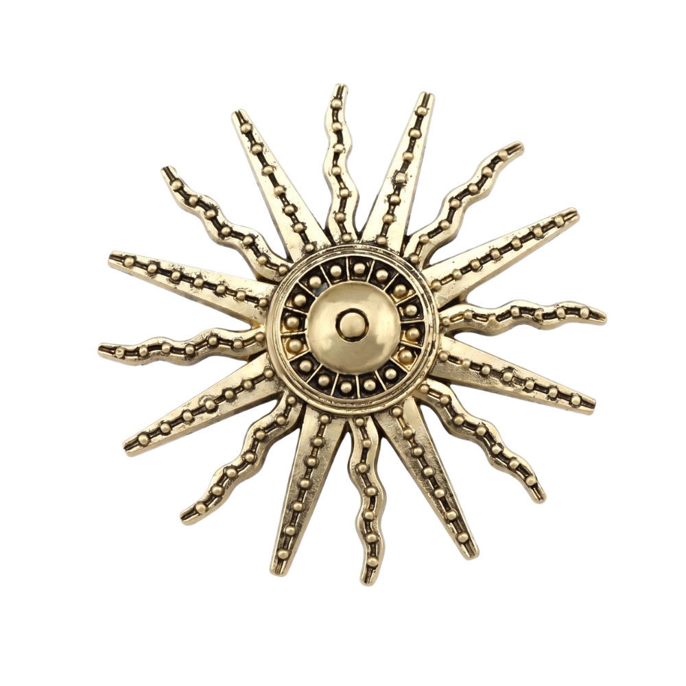 Broche Soleil Vintage