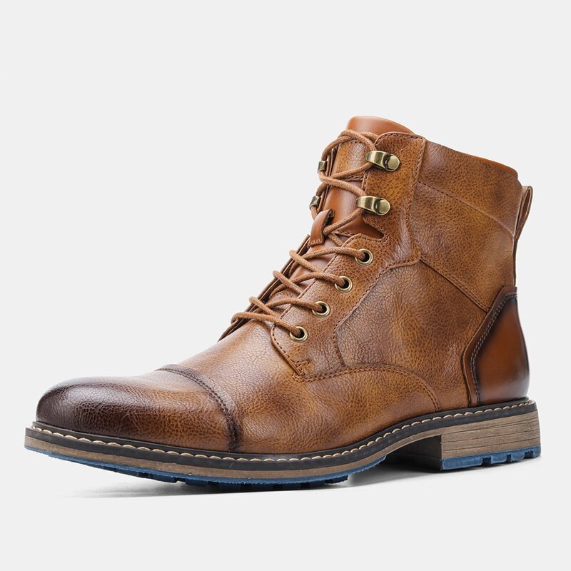 Chaussure Moto Été Cuir Vintage