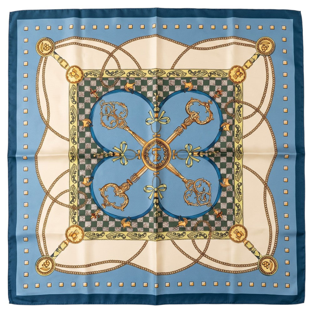 Foulard Chaînes et Clés Vintage