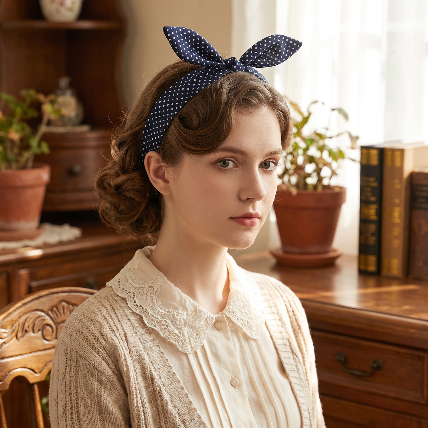 Bandeau Vintage - Marine
