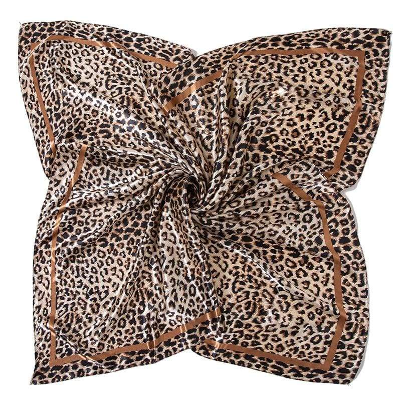 Foulard Léopard Vintage