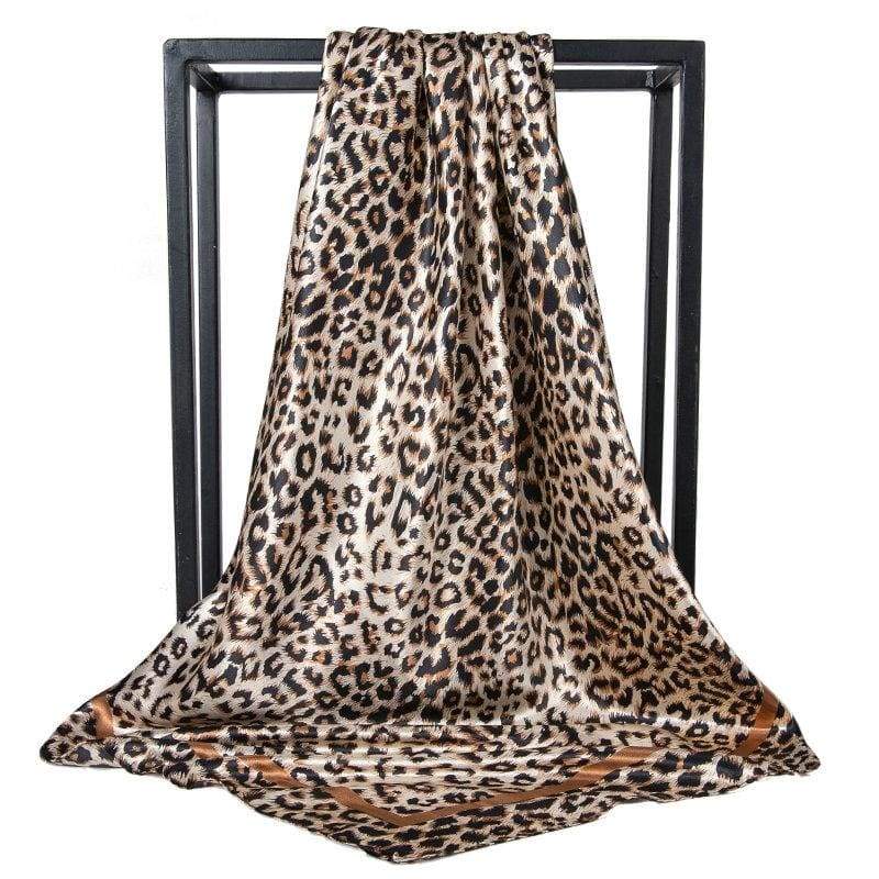 Foulard Léopard Vintage