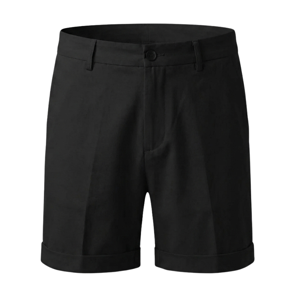 Short Lin Artisanat Raffiné